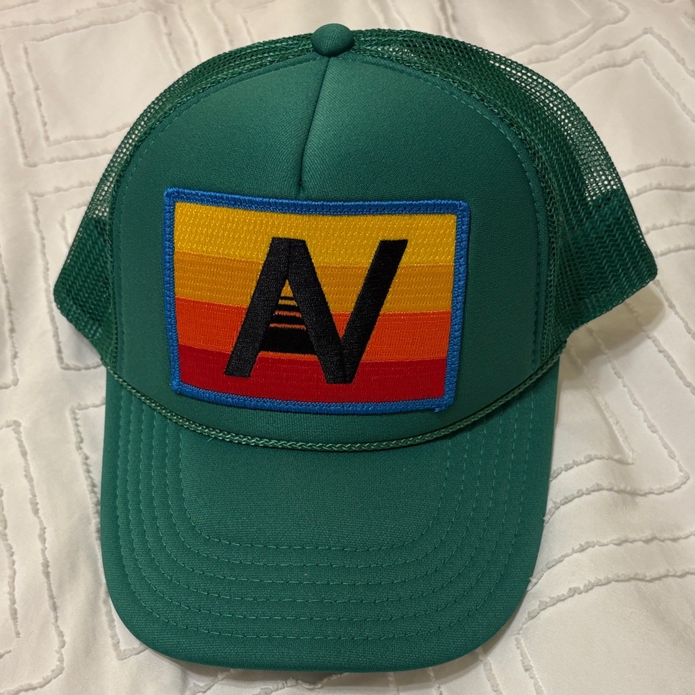 Aviator Nation Green Trucker Hat